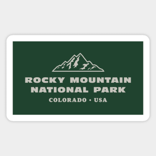 Rocky Mountain National Park - Colorado USA Magnet